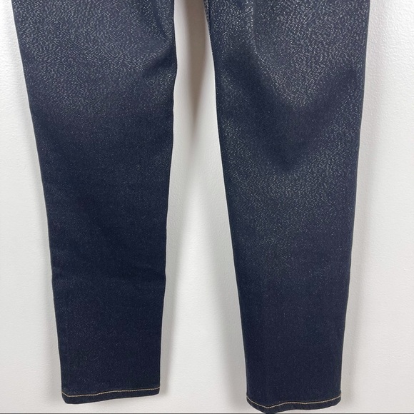 BDG Glitter Button Fly High Waisted Skinny Jeans Women’s Size 27 - Picture 8 of 10